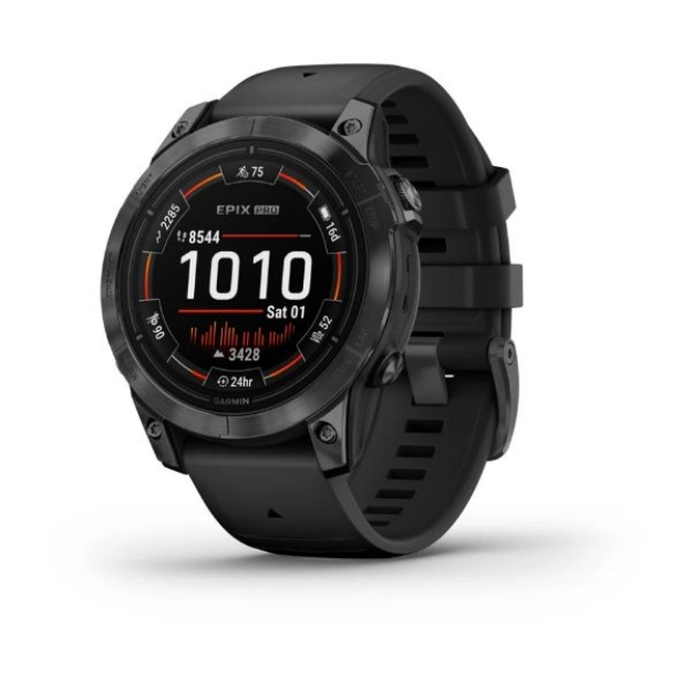 epix Pro (Gen 2) – Standard Edition | 47 mm - Slate Gri, Siyah kayışlı resmi